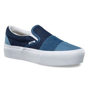 Vans slip on platform